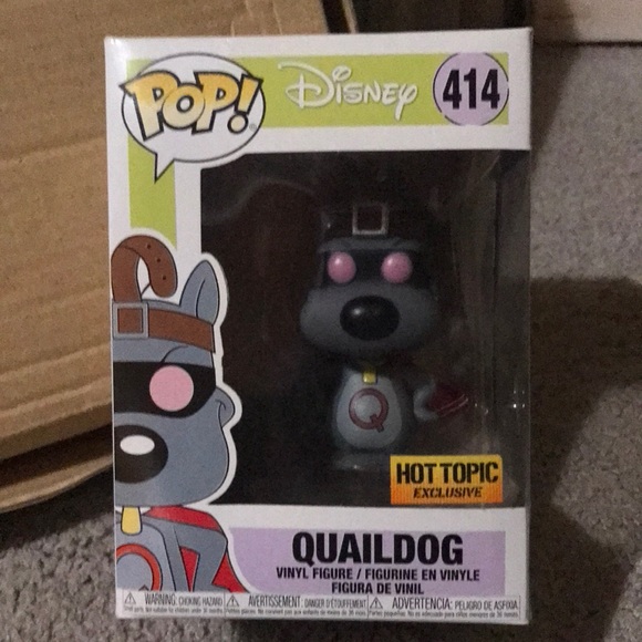 Funko Other - NWT Funko pop Disney QUAILDOG #414 hot topic exclusive